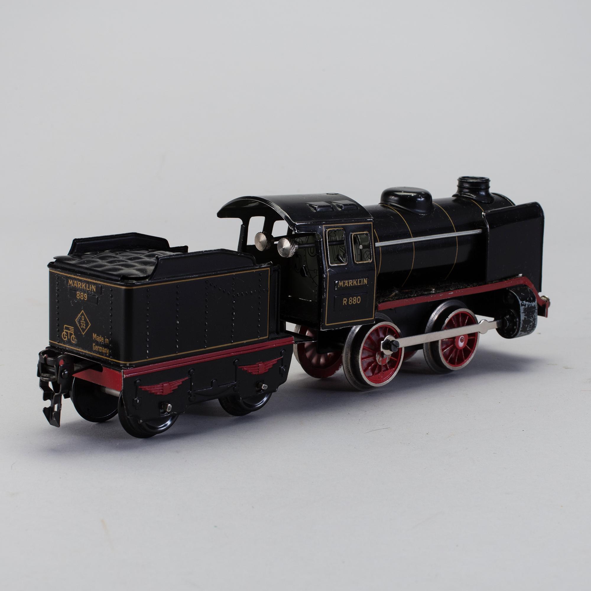 PARTI MODELLTÅG och DELAR FÖR TÅGBANA, Fleischmann och Märklin.