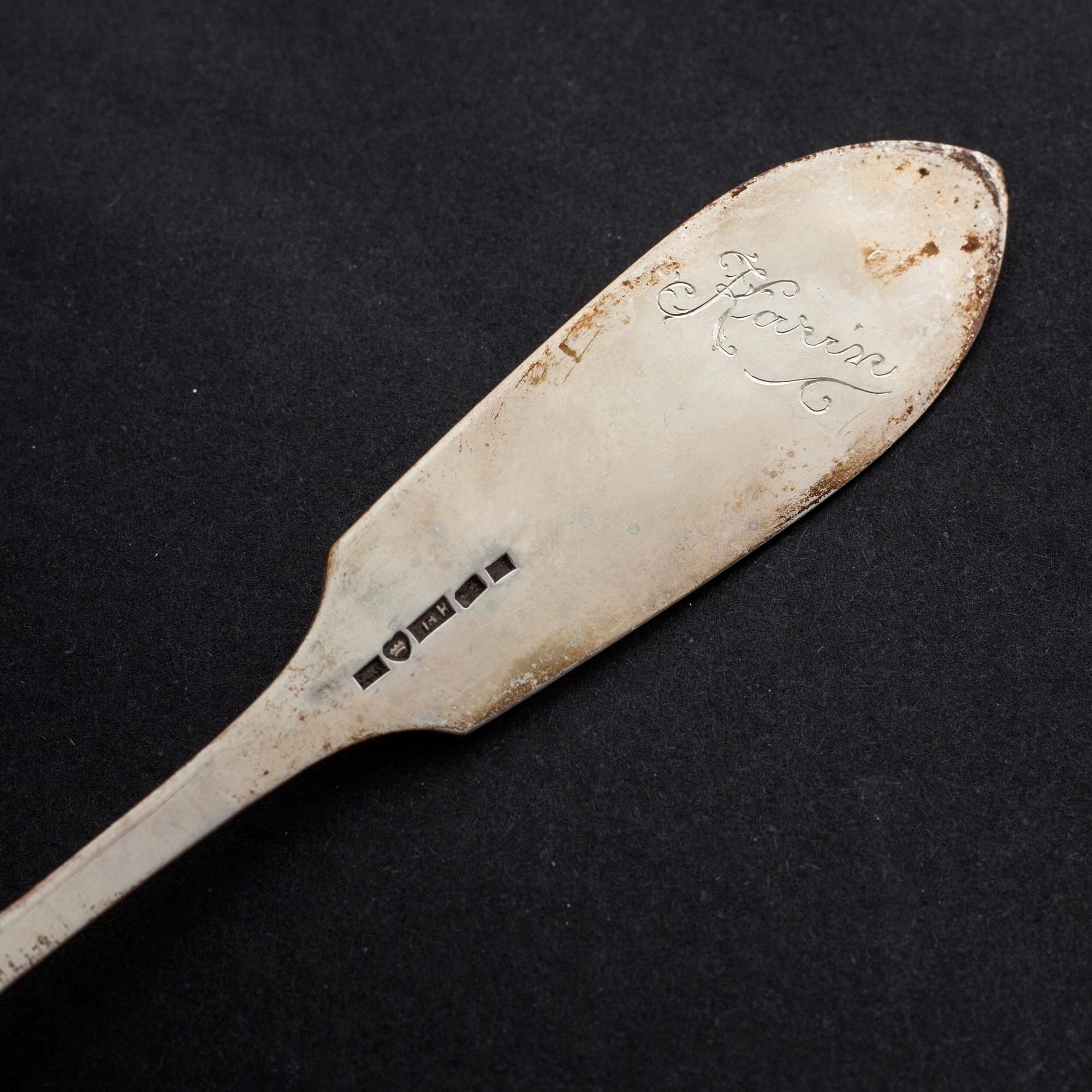 SILVERBESTICK, 34 st, "Tornedal", Oskar Strömbergs efterträdare, Haparanda, 1960-tal.