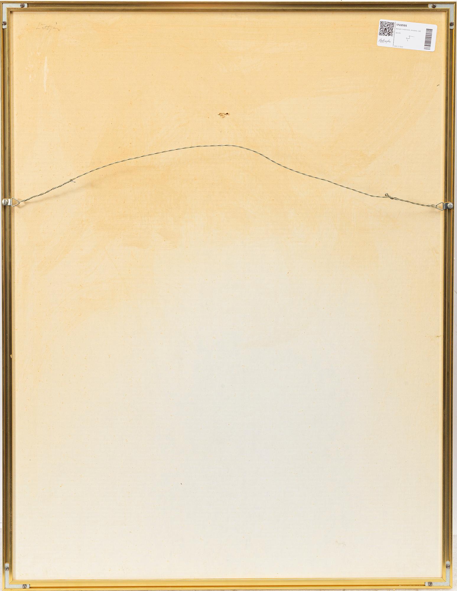 Bengt Lindström, White figure.