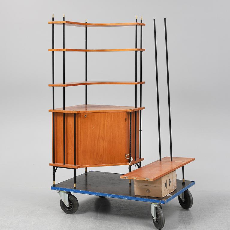 HYLLA, "Prydno", Bröderna Gustafsson Möbelfabrik, Virserum, 1950/60-tal.