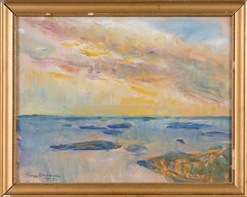Kaapo Wirtanen, oil on board, signed and dated 1913.