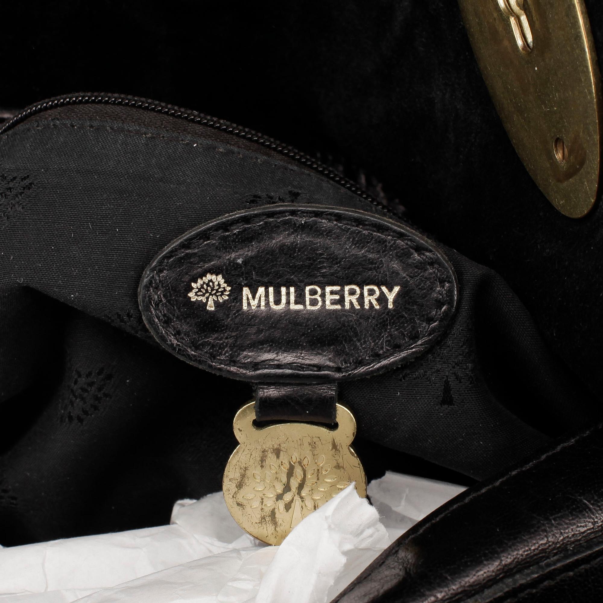 HANDVÄSKA, "Alexa", Mulberry, 2000-talets början.
