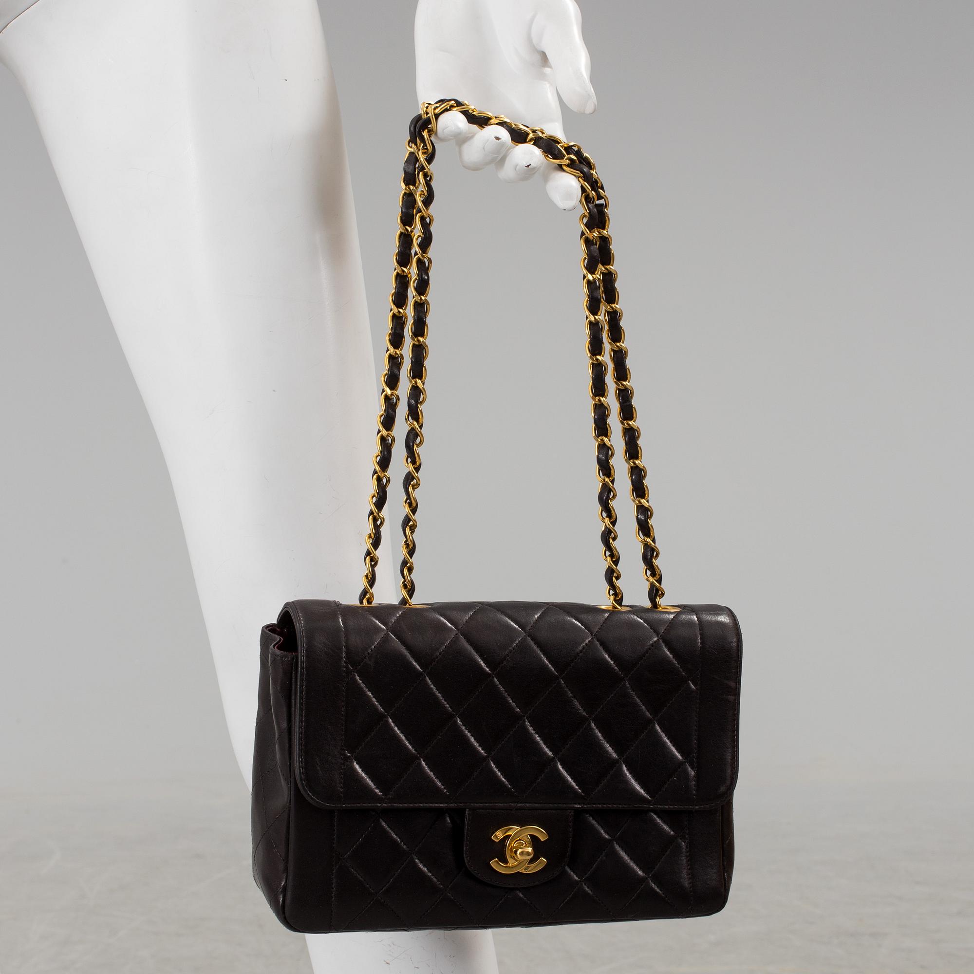 BAG, "Single flap", Chanel, 1994-1996.