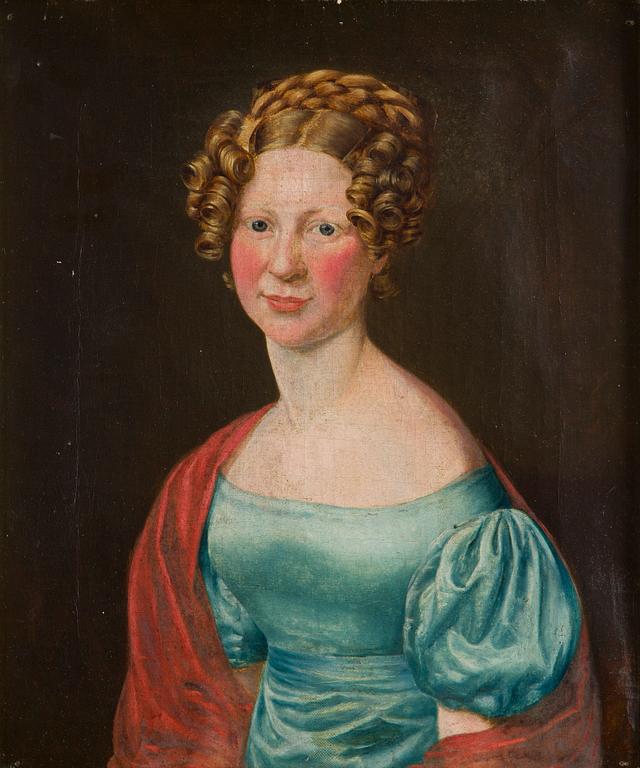 Tuntematon taiteilija, 1800-luku, Naisen muotokuva.
