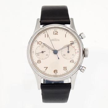 ANGELUS, kronograf, armbandsur, 38,5 mm,