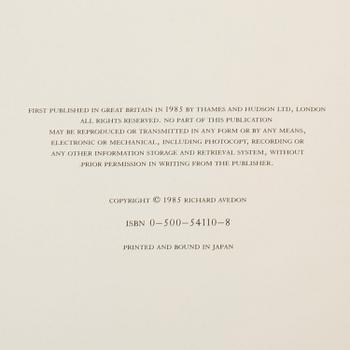 PHOTOBOOK, Richard Avedon, "In The American West".