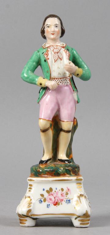 FIGURIN, porslin, 1800-tal.