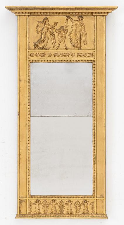 Spegel, sengustaviansk, 1800-talets början.