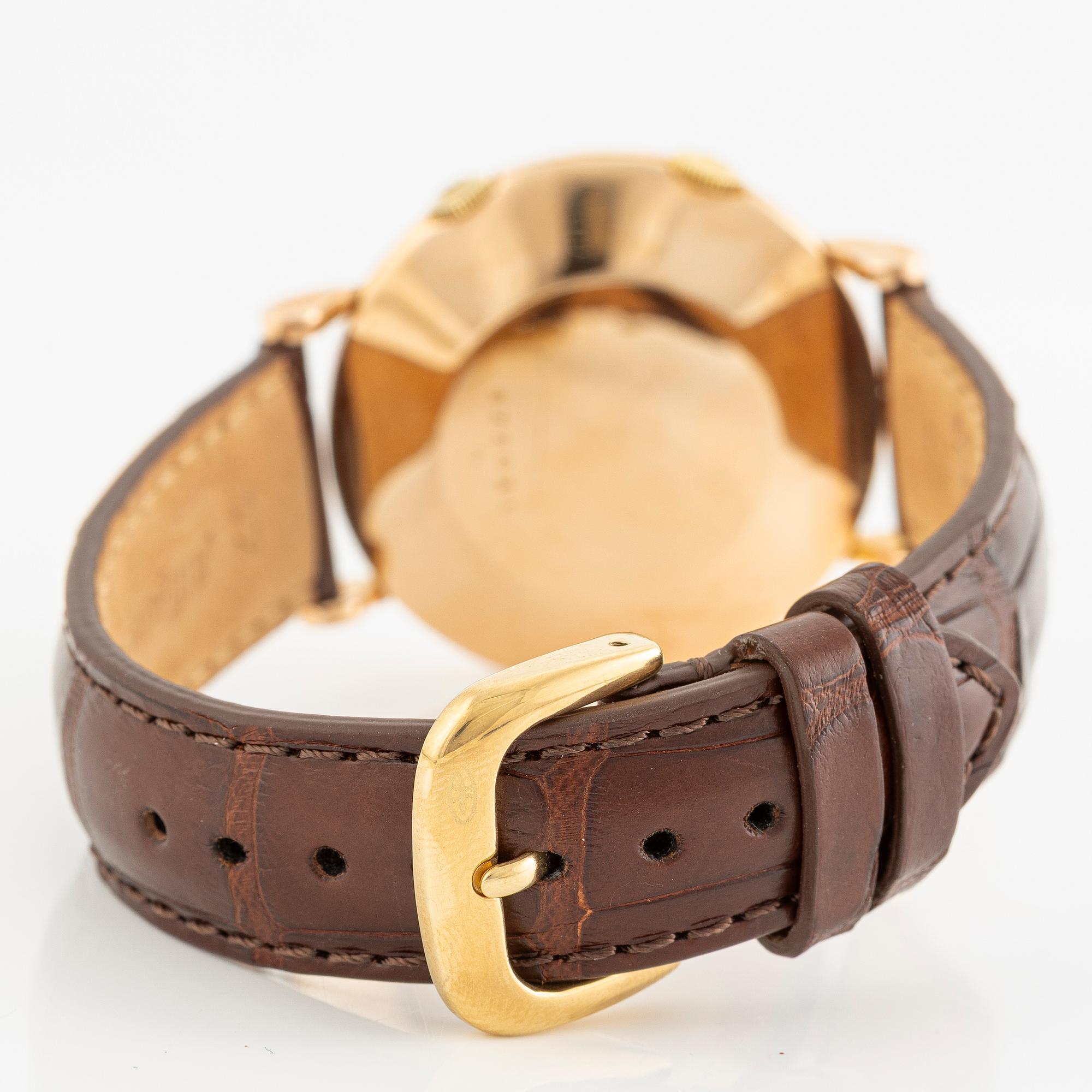 Jaeger-LeCoultre, Memovox, 34 mm.