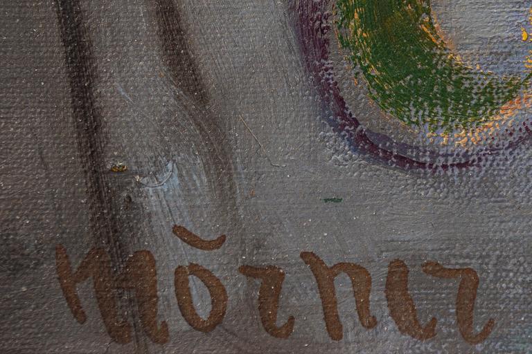 Stellan Mörner, "Stilleben med vas och päron".