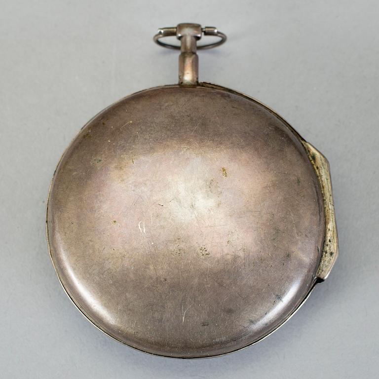 SPINDELUR, silver, England, 1700-/1800-tal.