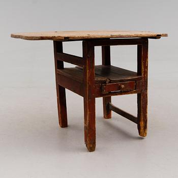 STOL / BORD, allmoge, 1700-tal.