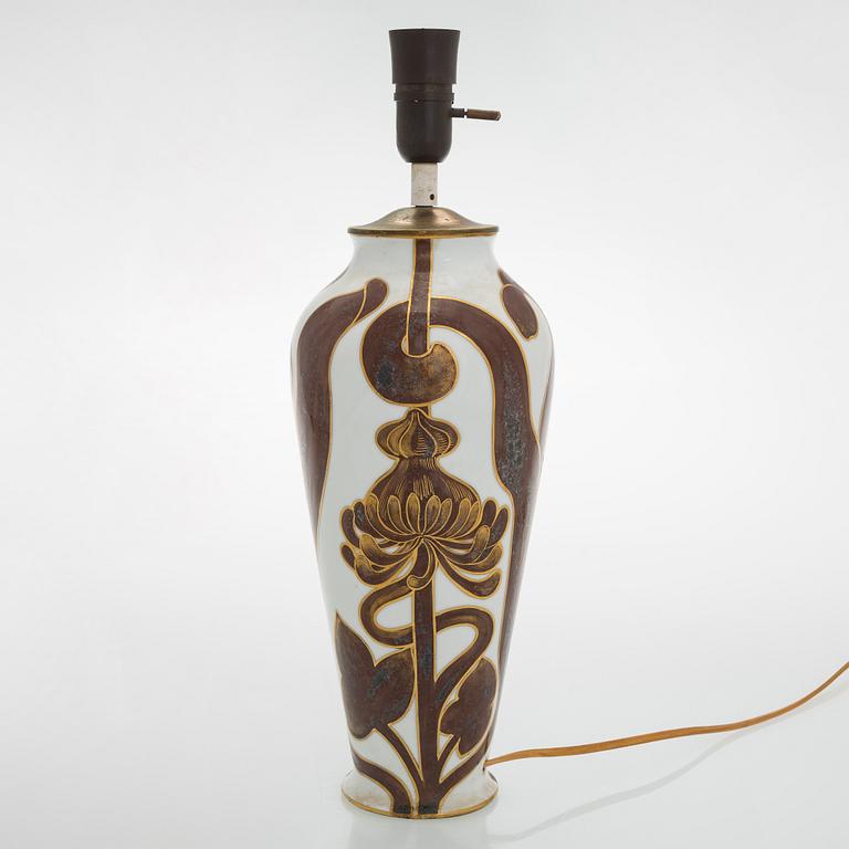 Thure Öberg, bordslampa, signerad T. Ö. Arabia.