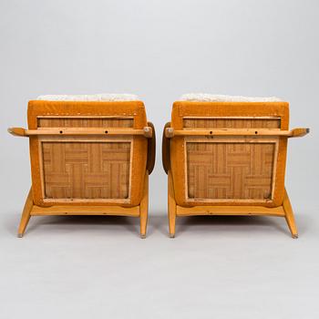 Svante Skogh, a pair of 1950's 'Pallas' armchair for Asko Finland.