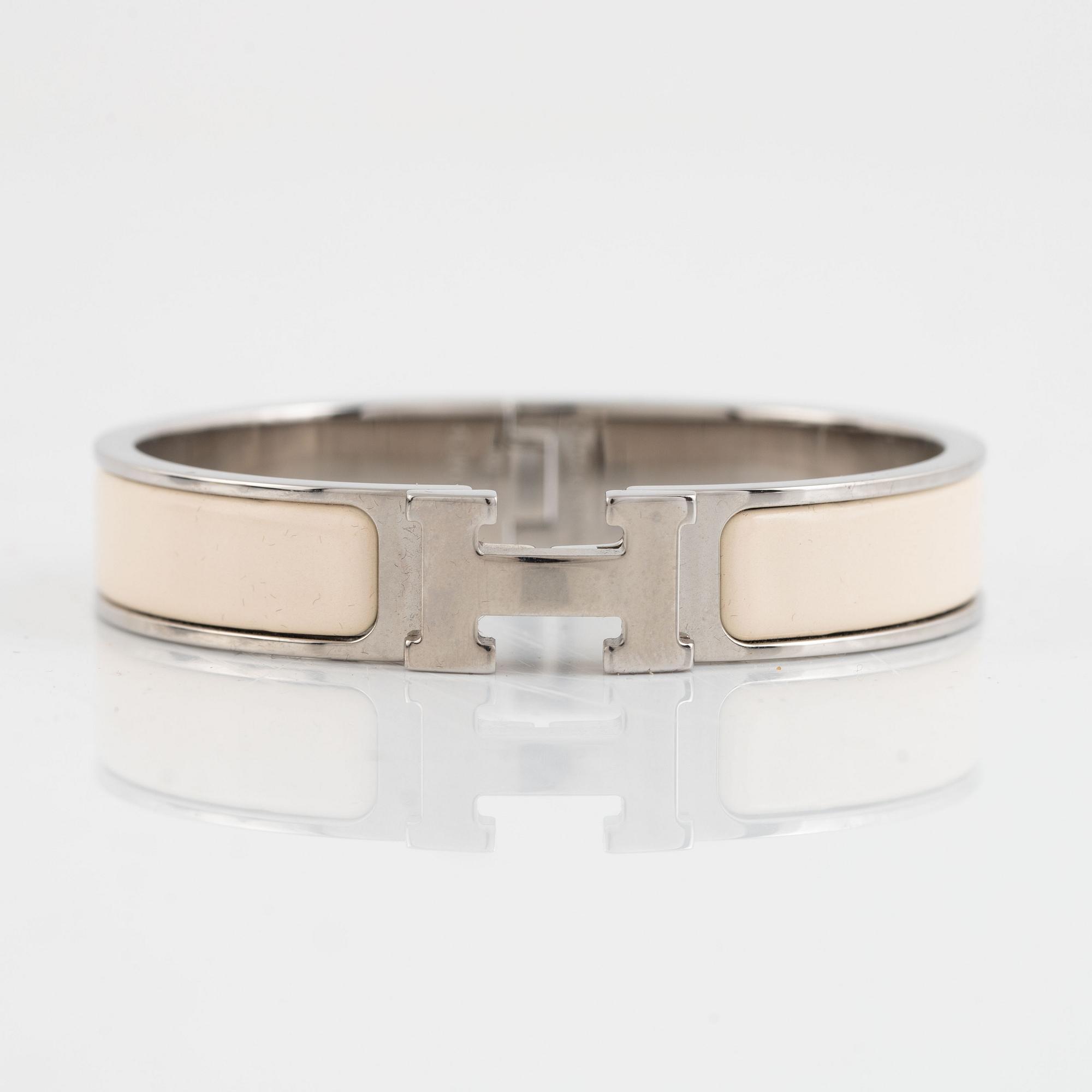 Hermès, "Clic H" PM bracelet.