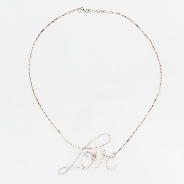 An Ebba Brahe necklace "Love".