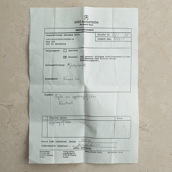 SJÖÖ SANDSTRÖM, Chronolink, Worldtimer UTC, Golf Timer, "Första 100-serien", armbandsur, 40 mm,