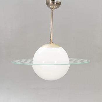 Ceiling lamp, "Saturn", 1940s.