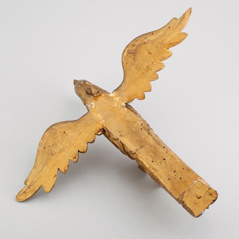 SKULPTUR, skuret trä, 1700-/1800-tal.