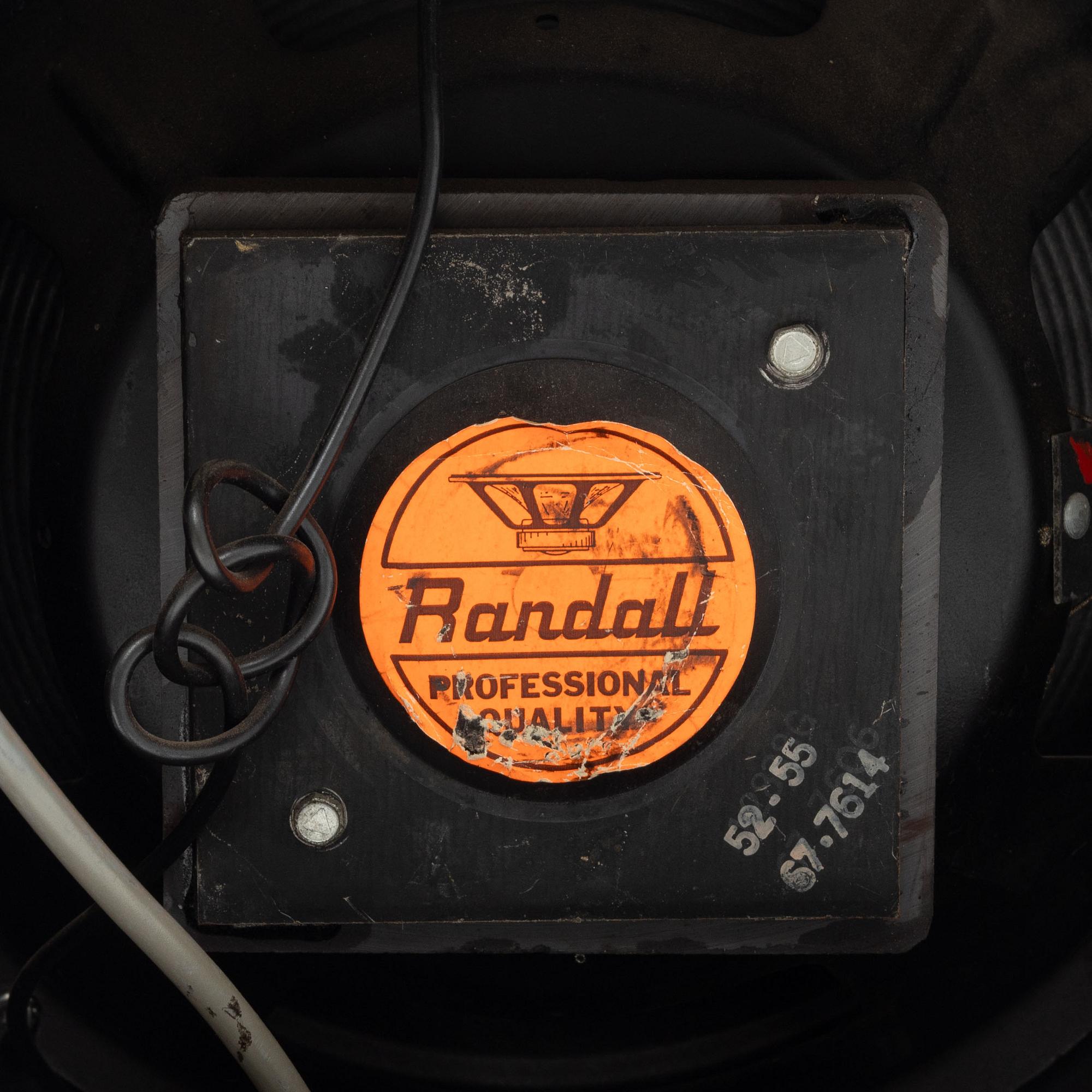 Randall, "Commander II", "RG-120-212", guitar amplifier, 1970s, USA.