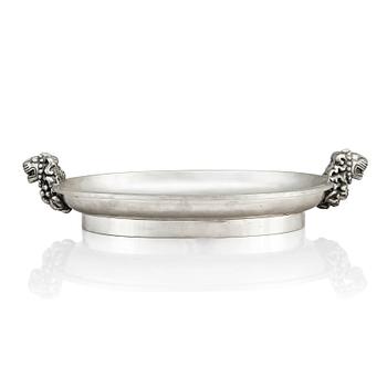 Anna Petrus, & Estrid Ericson, a pewter dish, Svenskt Tenn, Sweden, possibly 1986.