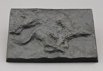 Erik Heide · ERIK HEIDE, relief, järn, 1969.