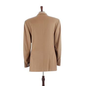 CANALI, a beige wool and cashmere jacket, size 52.