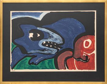 Bengt Lindström, litograph, signed and numbered EA.
