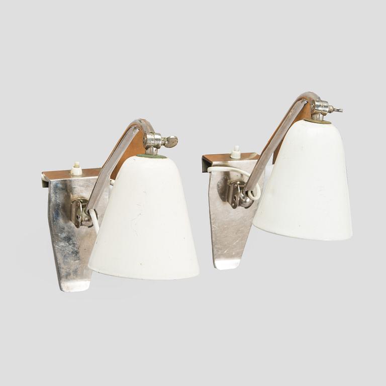 Alvar Aalto, pöytävalaisinpari/ lukuvalaisinpari, malli 5267 Taito 1933.
