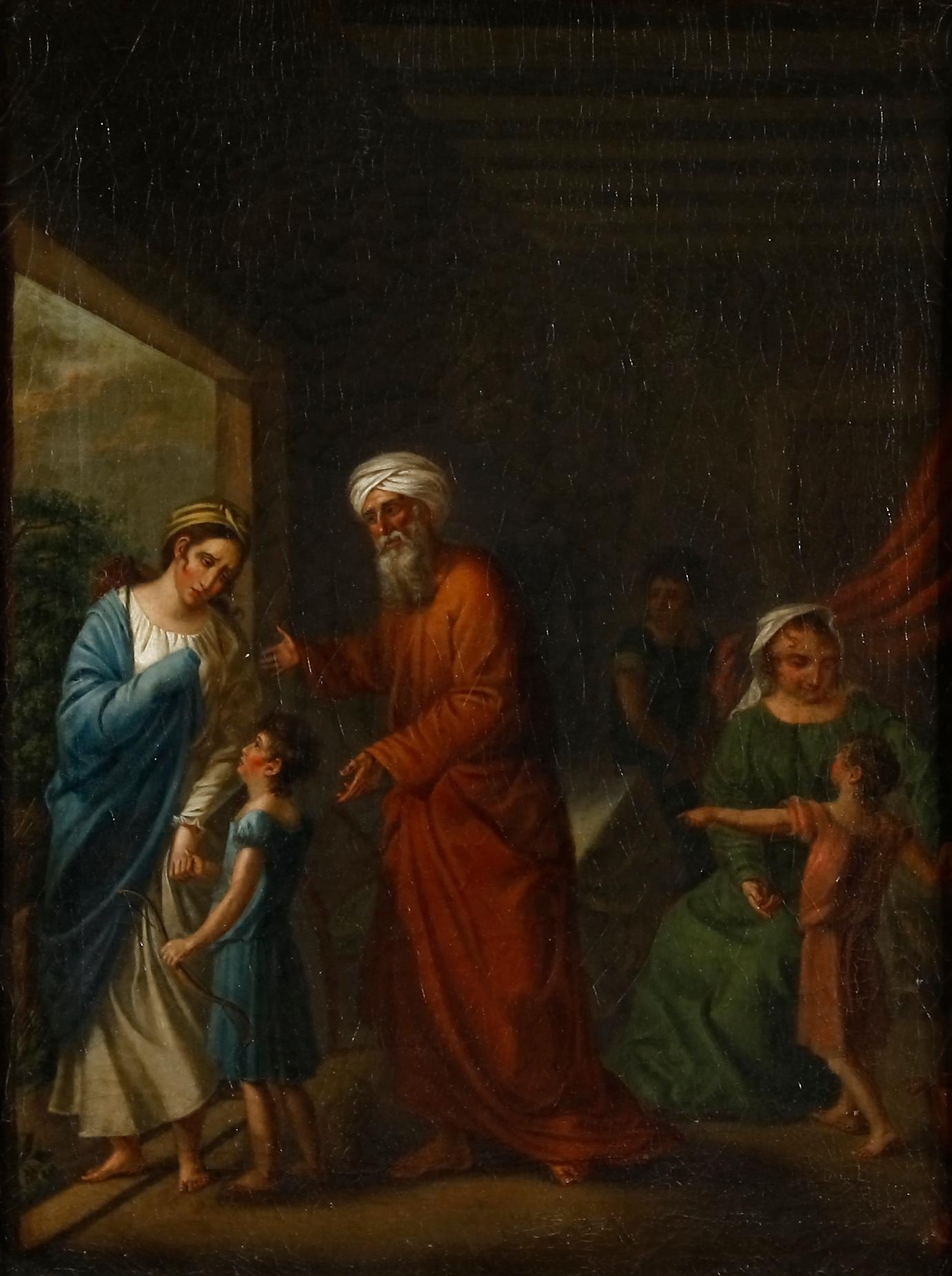 OKÄND KONSTNÄR, 1700-tal. Olja på duk.