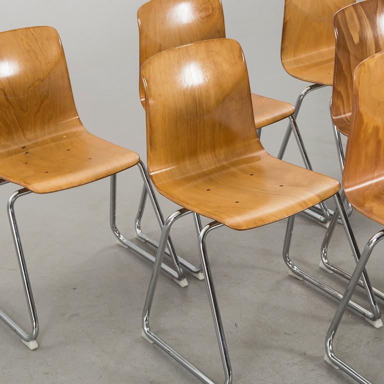 Six conteporary German chairs from ASS.