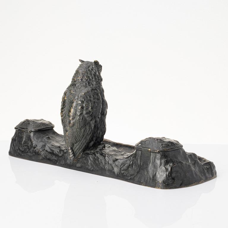 Skrivställ, omkring 1900.