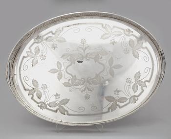BRICKA, pläter, A.G Dufva, Stockholm, 1800-tal.