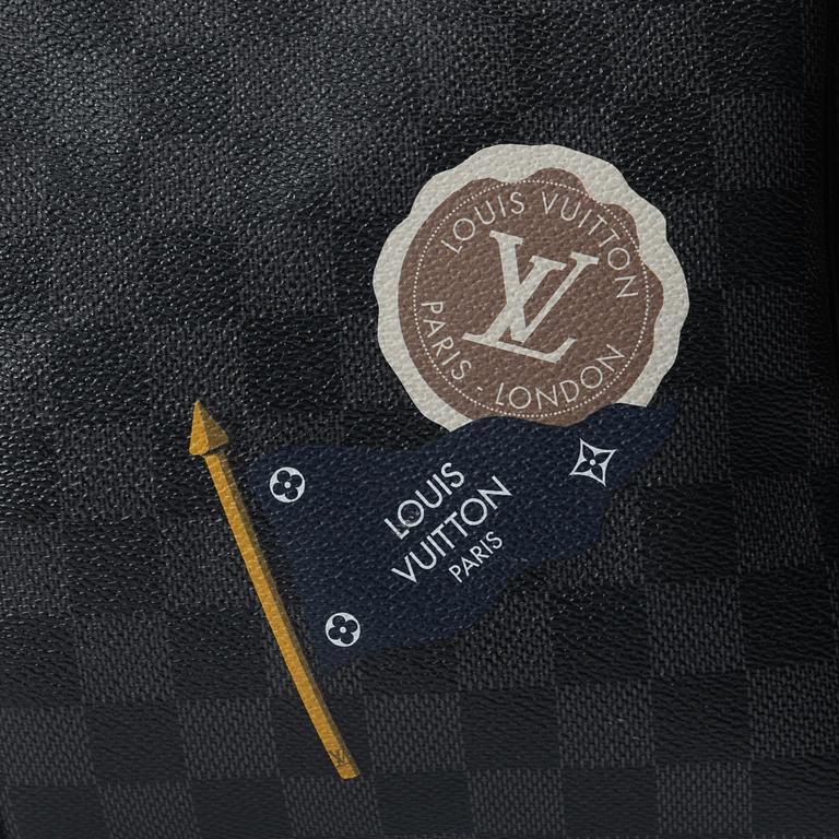 Louis Vuitton, weekendbag, "KeepAll 45  Limited Ed League", 2018.