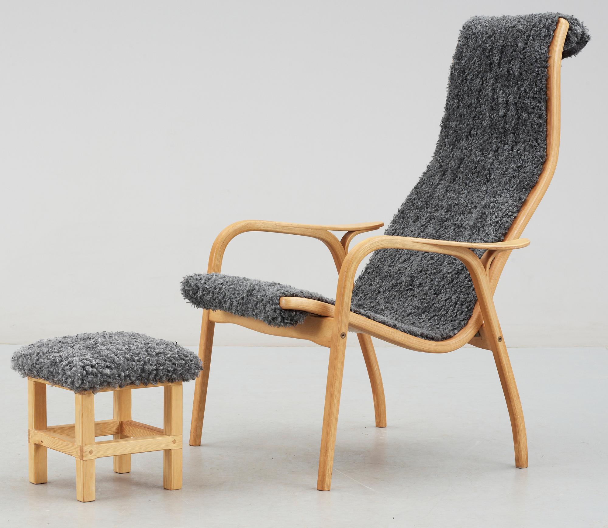 FÅTÖLJ, "Lamino", Yngve Ekström, Swedese, 1900-talets andra hälft.