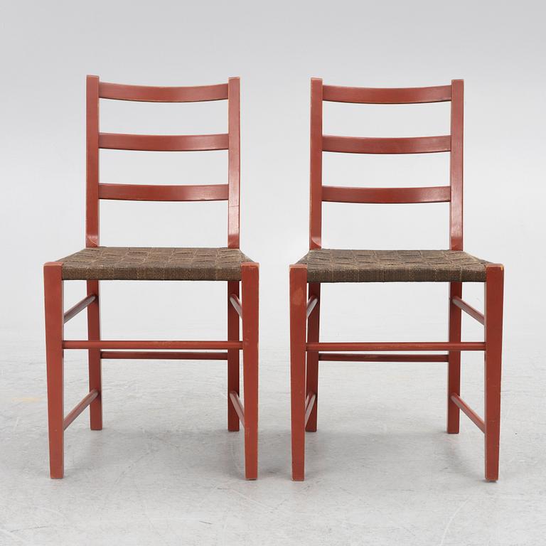 Gemla, a pair of chairs model "5645", Diö, 1930s.