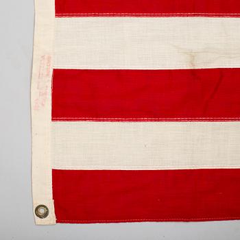 A USA flag, 1959.