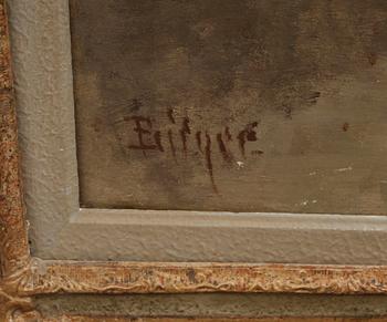 HUGO BIRGER, olja på duk, signerad.