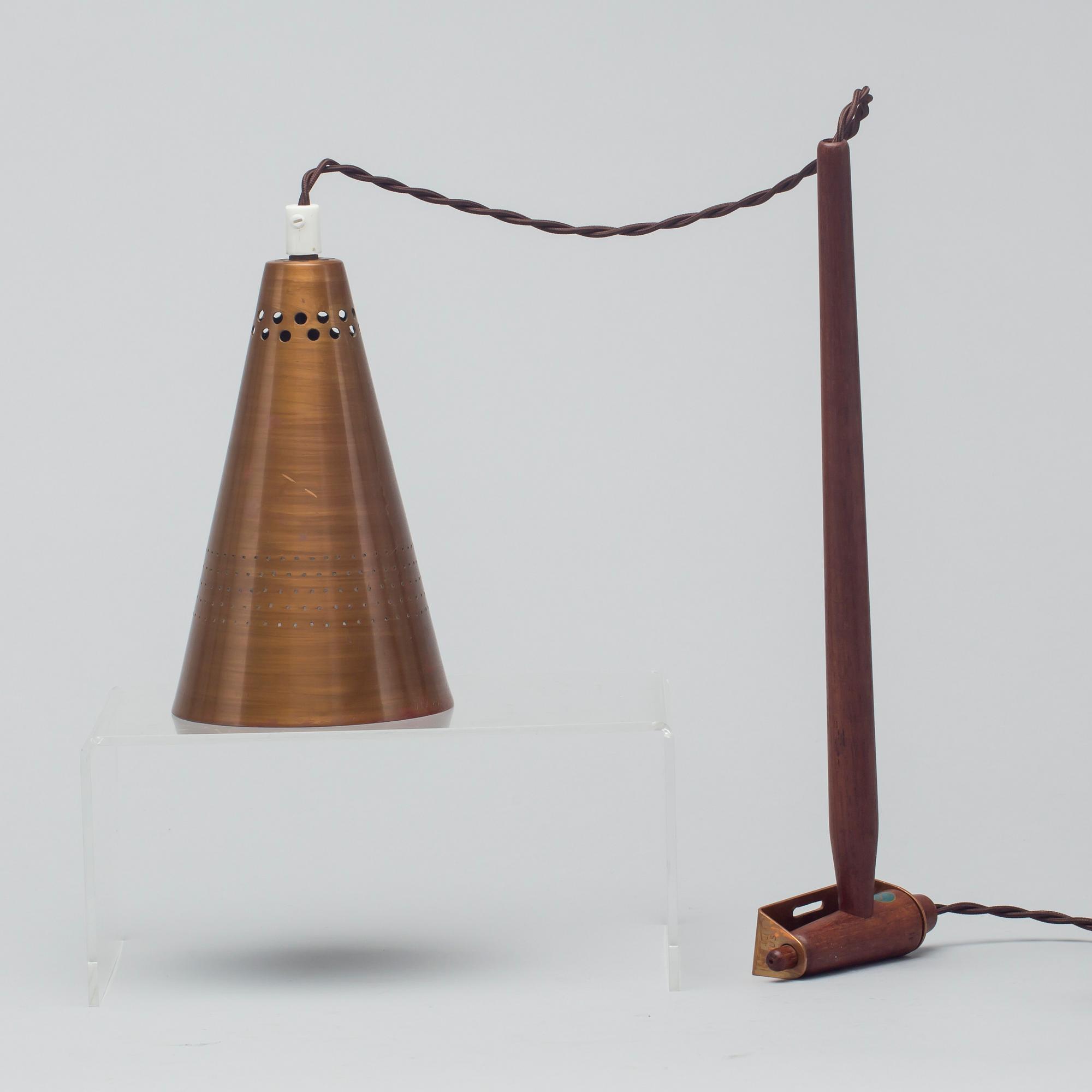 VÄGGLAMPA, Åhus 1950-60-tal.
