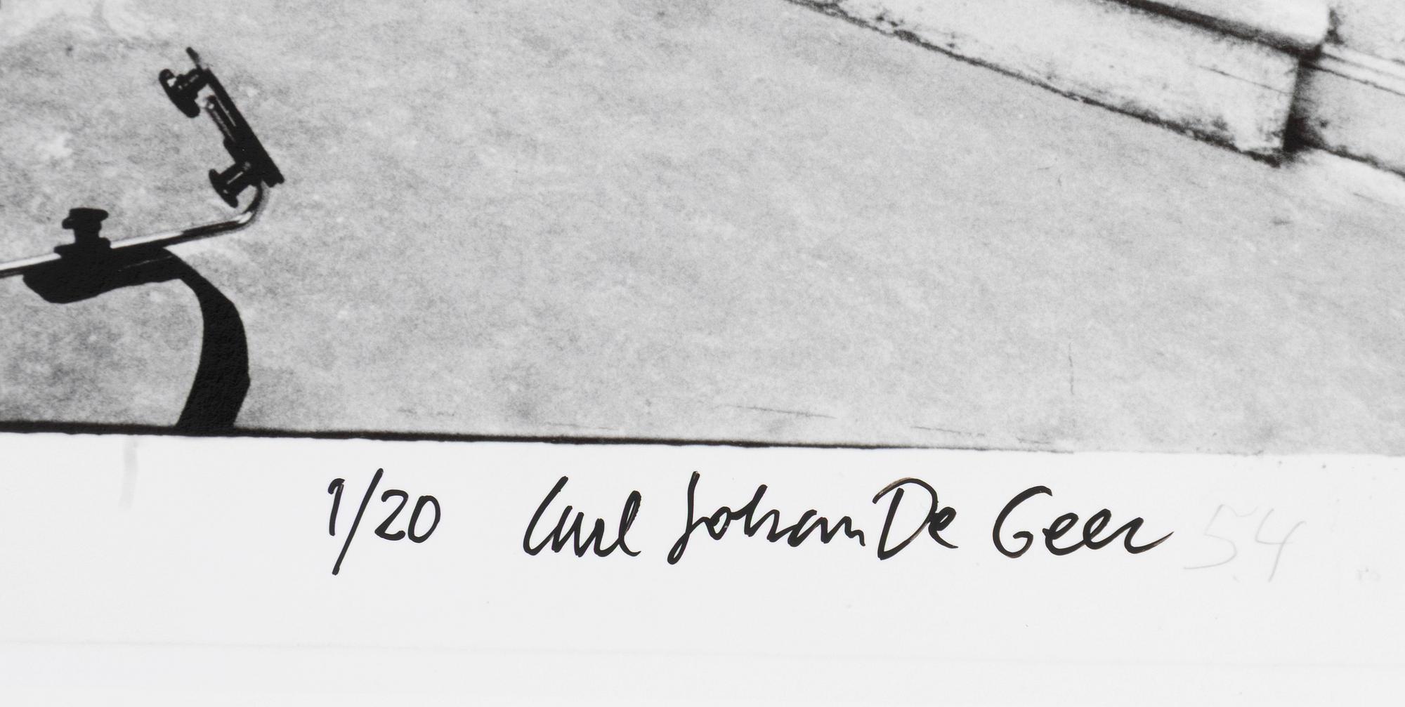 Carl Johan De Geer, "Janos, Frasse och Hilding. Tårtan 1972".