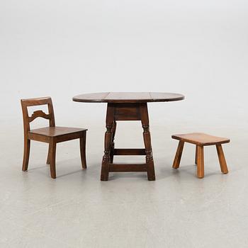 Children's furniture set 5 pcs, first half of the 20th century.