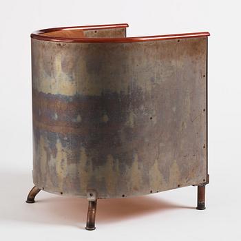 Mats Theselius, a "Järn/Moccafåtöljen" armchair, ed. 65/360, Källemo, Värnamo, post 1994.