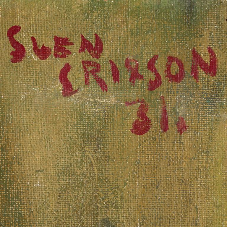 SVEN X:ET ERIXSON, oil on canvas, signed and dated -31.