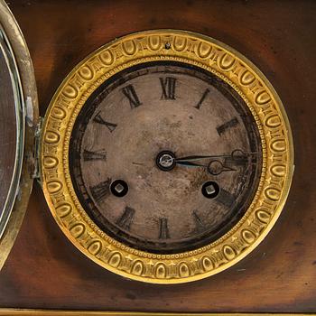 Table pendulum, late Empire, mid-19th century.