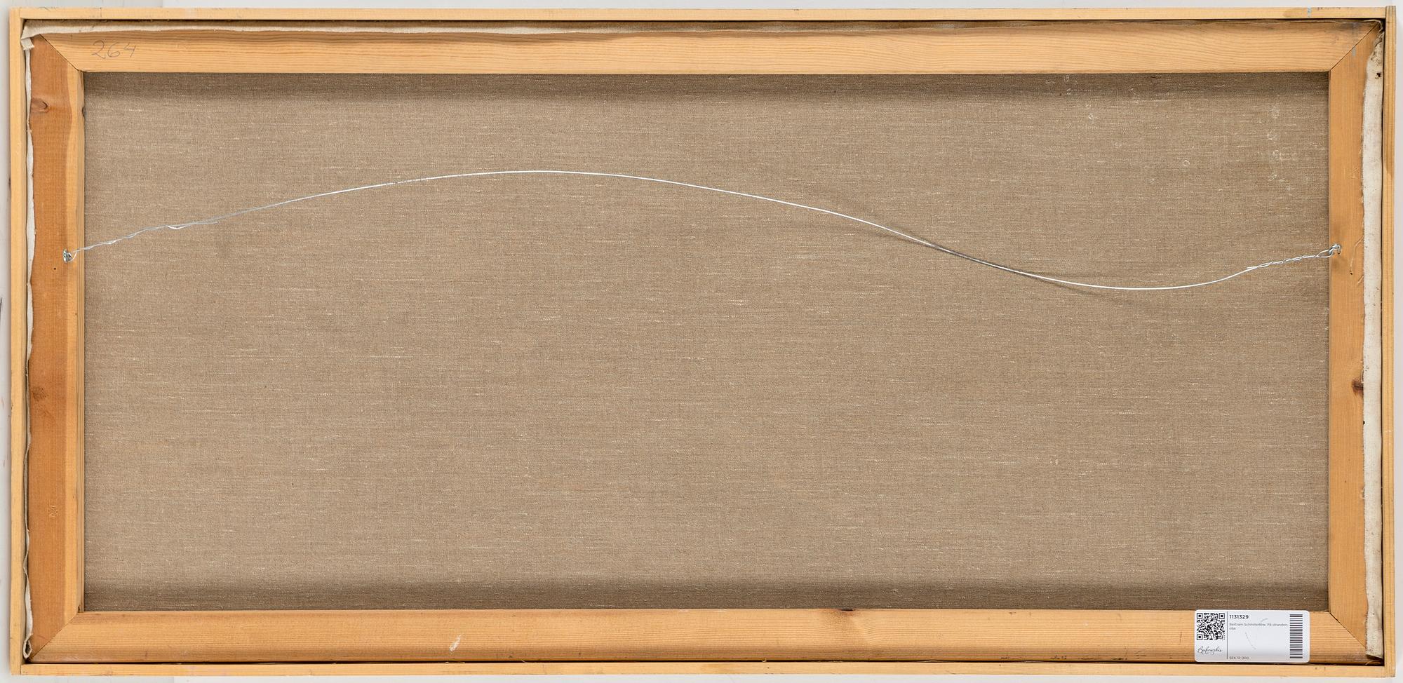 BERTRAM SCHMITERLÖW, oil on canvas, signed.