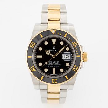 Rolex, Submariner, armbandsur, 40 mm.