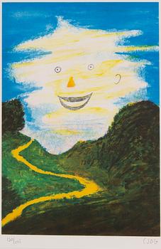 CARL JOHAN DE GEER, lithograph in colours, signed and numbered 130/295 in pencil.