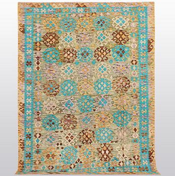 A carpet, kilim, ca 284 x 207 cm.