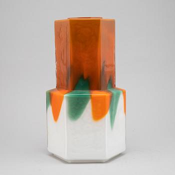 Helena Tynell, a glass lamp shade from Flygfors, second half of the 20th century.