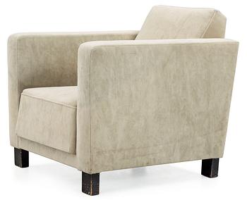 409. A Swedish 1930's upholstered armchair, probably by 
Björn Trägårdh, Svenskt Tenn.